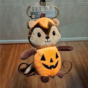 - Giftable World Dog Toy Squirrel 10” With Squeaker.